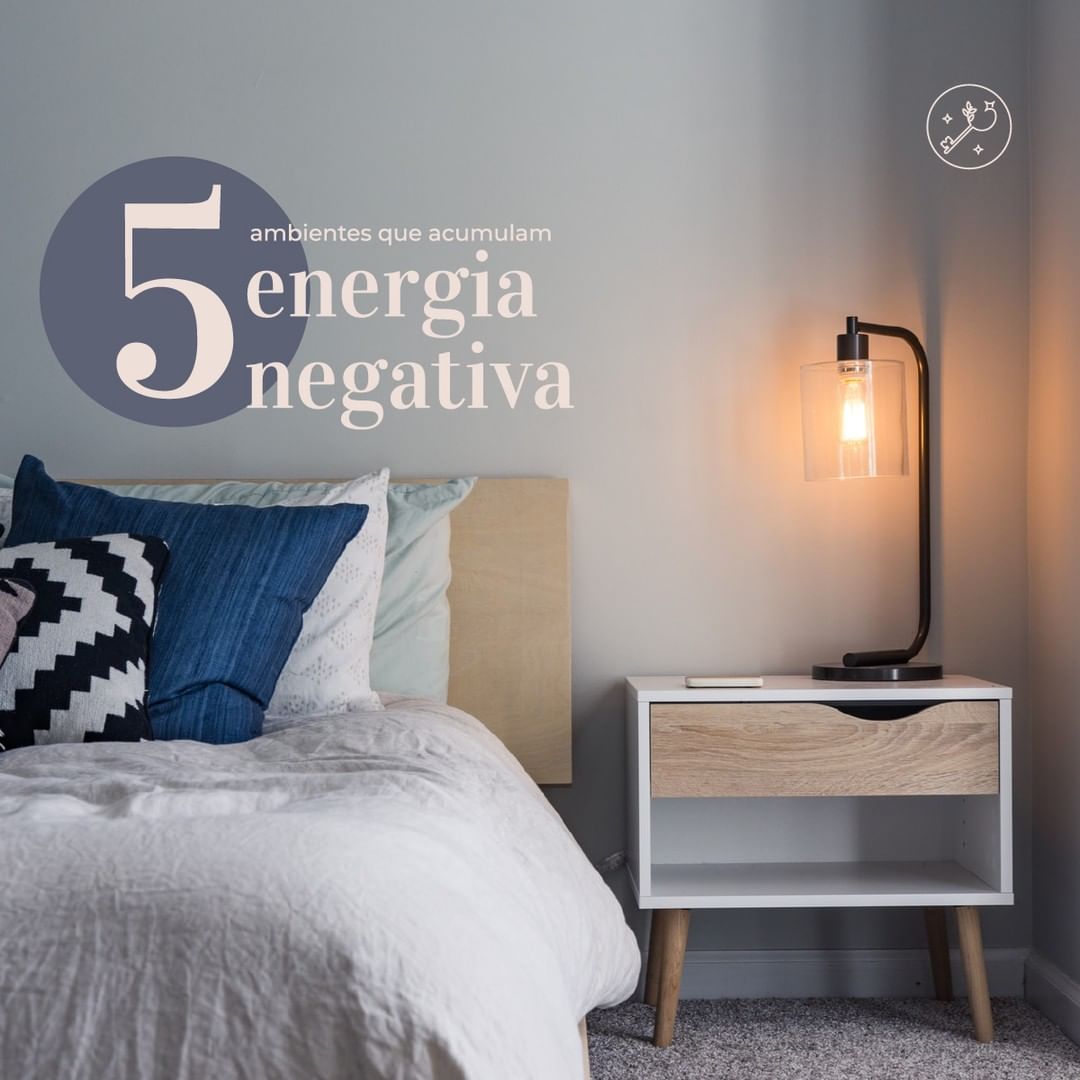 5 ambientes que acumulam energia negativa